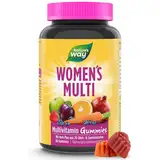 Vitamine für Frauen Multivitamin Gummibärchen - A-Z Vitamine für Frauen hochdosiert - mit Folsäure + Vitamin A C E + B Komplex + Biotin sowie Jod + Zink - vegetarische Vitamin Gummies - 60 Stk