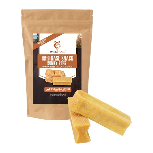 Wildfang® Yak Hartkäse Kaustab dem Himalaya Rezept für Hunde, Kauspielzeug, Langer Kauspaß, geruchlos, Nicht splitternd, alle Hundegrößen und Welpen, Himalaya-Yak-Hundekauknochen - Probierset