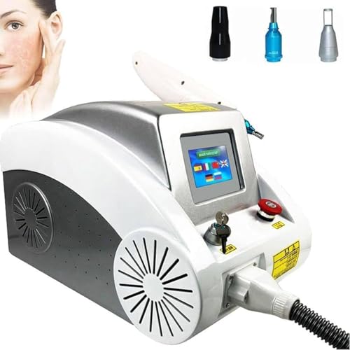 WEIMILOR Professionelle Laser Tattoo Entfernungsmaschine, 1064nm 532nm 1320nm für Hautflecken, Sommersprossen und Muttermale Whitening