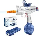 Siereolly Wasserpistole Elektrisch für Erwachsene und Kinder,Automatische Wasserpistole Mit Großer Reichweite,Wasserpistolen Wasserspritzpistolen Große Kapazität Sommer Spielzeug