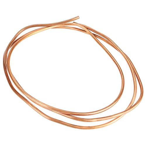 Weichkupferrohrkühlung 2m T2 Weiche Kupferspulenrohrrohr -Rohr -ID 4mm OD 5 Mm Dicke 0,5 Mm für die Kühlung, um die Kupferprodukt Duktilität zu Entdecken, die Dies Transformierte