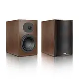 Nubert nuLine 34 | Nussbaum Regallautsprecherpaar | 2 Stück Kompaktlautsprecher |Lautsprecher für Stereo | Heimkino & HiFi Qualität auf hohem Niveau | Passive Regalboxen mit 2 Wegen Made in Germany