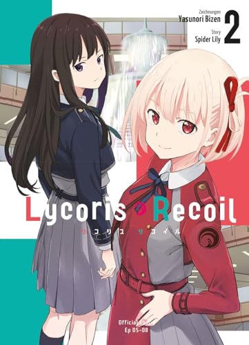 Lycoris Recoil 02: Geheime Aufträge, Action und Spionage mit Highschool-Schülerinnen in Tokyo – Die Manga-Adaption des gefeierten Anime!