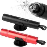 2-in-1 Notfall Auto Sicherheit Hammer mit Sicherheitsgurt Cutter, 2 Stück Notfall Hammer, Auto Fenster Breaker, wesentliche Rettungswerkzeuge für Autos und Busse