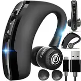 Retoo Handy Headset Bluetooth mit Mikrofon, Wireless Headset Bluetooth 4.1 Freisprechen im Ohr Kompatibel mit OS, Android, Ultraleichte kabellose In-Ear Headset