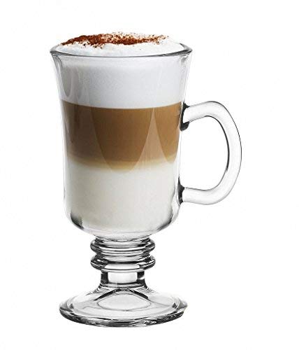 Topkapi 250.670 - Irish Coffee, Punsch, Glühwein, Heiße Schokolade Becher mit Henkel, Modell 44856, 225 ml, 6 Stück