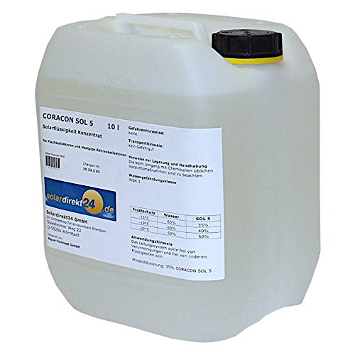 Solarflüssigkeit Konzentrat Coracon Sol 5-10 Liter Gebinde