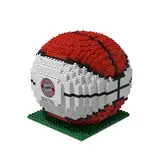 FOCO Offizielles Lizenzprodukt FC Bayern München BRXLZ-Steine 3D-Basketball BAU-Set