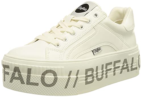 Buffalo Damen Paired Sneaker, Weiß, 39 EU