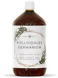 Kolloidales Germanium 100 PPM, 1000 ml von Nordic Pure, hochdosiert - Reinheitsstufe 99,99% in Braunglasflasche