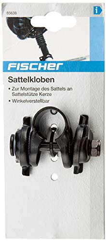 fischer 85638 Sattelkloben, schwarz, One Size