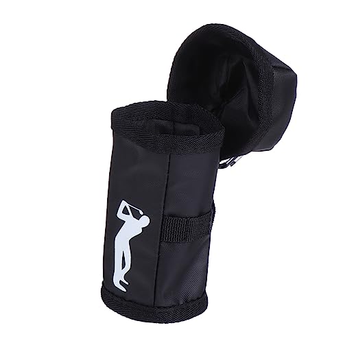 KITANDOVE 1Stk Golf-Gürteltasche Golfausrüstung für Anfänger einfache Aufbewahrungstasche Golfball Halter Golfballhalter Aufbewahrungstaschen Bequeme Versorgung Balltasche Polyester