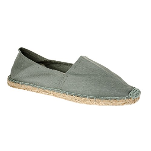 Sonnenscheinschuhe ESPANDRILLOS Stormy SEA Gr. 36-46 NEU hellblau blaugrau blau Espadrilles Espas Espandrilles Espadrillos (eu_Footwear_Size_System, Adult, Numeric, medium, Numeric_43)