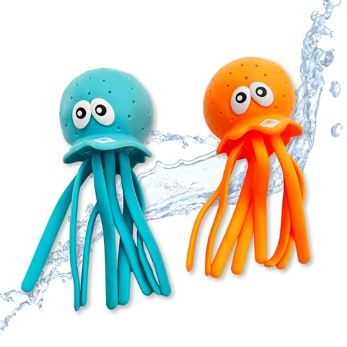 Schildkröt® Octo Buddies, Wassertiere mit Wasserbombeneffekt, Wasserspielzeug für Kinder ab 3 Jahren, Ideal für Pool, Schwimmbad, Badewanne