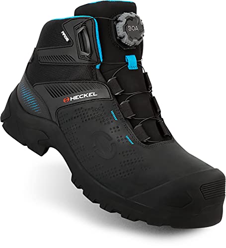 Heckel MACCROSSROAD 3.0 Sicherheitsstiefel - BOA Verschluss - Schwarz - Gr 43