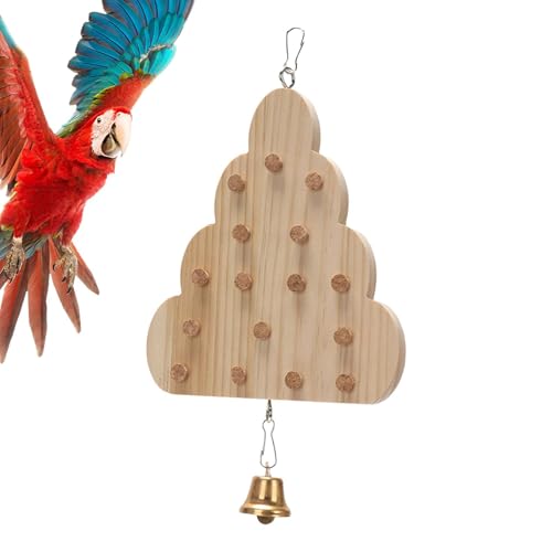 Befeixue Papageienspielzeug für große Vögel, Vogelausbildung Spielzeug | Kau-Block-Wear-resistente Papageien-Puzzlespielzeug | Holzbrettverkehrsspiele für kleine Tieraktivitäten für den Innenraum im