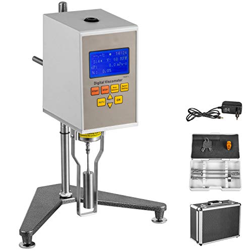 VEVOR NDJ-5S Digitales Viscosometer 220 V Drehmomentmessgerät 1~10000 mpa.s Fluidimeter Tester