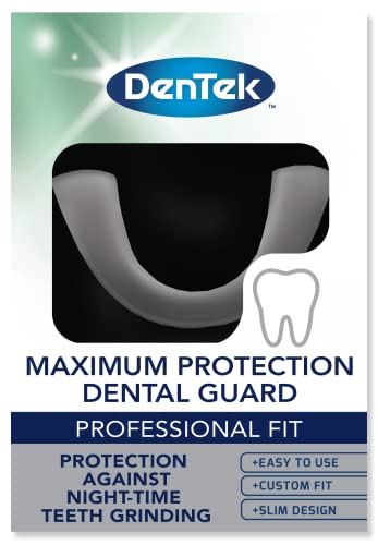 DenTek Maximaler Schutz - Zahnschutzschiene, Transparent/Clear, Erwachsener