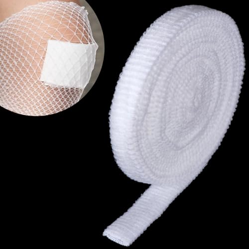 Tubular Bandage Elastic Elastische Netzbandage Bandage, Atmungsaktiv Schlauchhülle Elastischer Unterstützung Feste Bandage für die Zurückhaltung des Wundverbandes