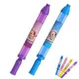 Wassersprühspielzeug Im Feuerwerksstil, Pusher Typ Spaß Feuerwerk Wasserstrahl Spray Spielzeug, Für Den Pool, Partyunterhaltung Water Squirter (2Pcs D)