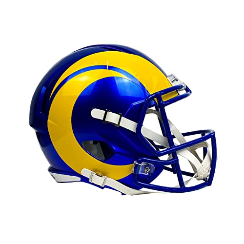 Riddell NFL Los Angeles Rams Speed Replica Fußballhelm, Blau