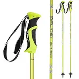 Zipline Lollipop Skistöcke, Graphit-Carbon-Verbundstoff, offizieller Lieferant (Grey Carbon, 112 cm)