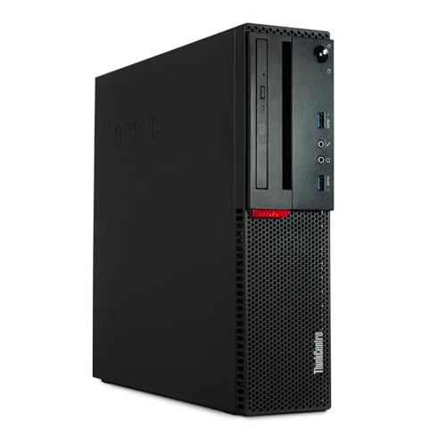 Lenovo - Schneller PC mit Іntel Core i7 - Desktop Computer + Silent Rechner für Büro & Home Office mit 4,0 GHZ - 32GB RAM - 1TB SSD - USB3.0 - WLAN - inkl Windows 11 Pro + Maus/Tastatur