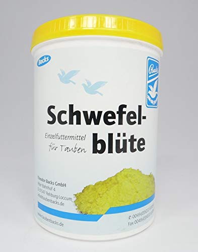 Backs Schwefelblüte 600 g für Tauben und Pferde