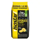 Isostar Hydrate & Perform - Geschmack: Zitrone - Pulver für Isotonische Energy Drinks - Reich an Vitaminen - Natürliches Aroma - Ohne Farbstoffe - 1 Packung Sparformat 1,5 kg