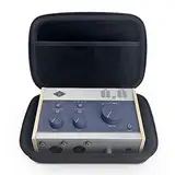 Analog Cases Pulse Case für Universal Audio Volt 276 oder 176 Interface (Robuste, hochwertige Eva-Transporttasche, mit Samt-Innenfutter, für erstklassigen Schutz, mit Kabelfach), Schwarz