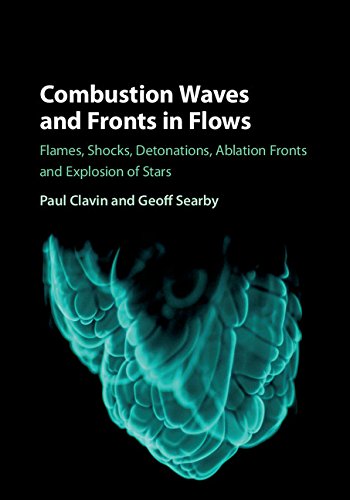 Combustion Waves and Fronts in Flows: Flames, Shocks, Detonations, Ablation Fronts and Explosion of Stars (English Edition)