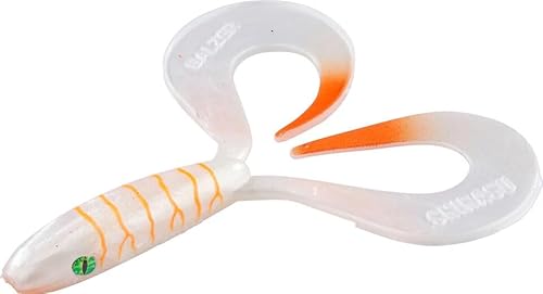 Balzer Fishing Hook 12cm (Albino) für Zander, Nadelspitze, Edelstahl, Weiß oder Farblos