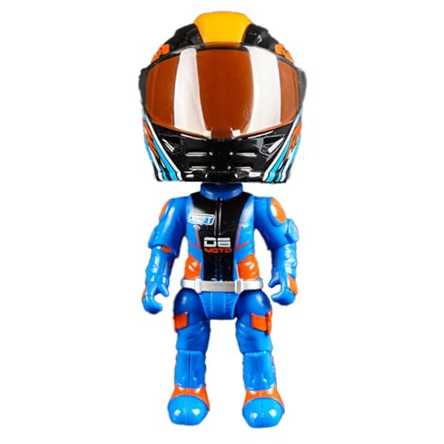 Verwandelbare Figur Motorradspielzeug, Verwandelbares Motorradmodell | Motorradmodell-verwandelnde Puppe | Motorradfahrer-Verwandlungsspielzeug mit beweglichen Gelenken, Sammelfiguren Q-Version