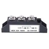 Brückengleichrichter MDK50A 1600V Dioden-Photovoltaik-Gleichrichter, PV-Sperrdiode, Photovoltaik-Anti-Reverse-Gleichrichter-Anti-Reverse-Brückenmodul für Beleuchtungselektronik