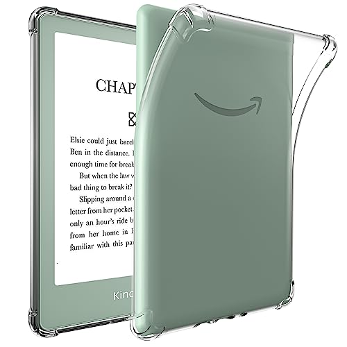 Hülle Kindle Kompatibel 6,8 Zoll mit Kindle Paperwhite (Transparent, 6.8 inch)