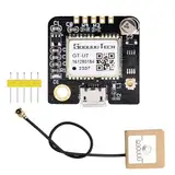 GT-U7 GPS Modul, GT-U7 Empfängermodul Hohe Empfindlichkeit mit IPEX-Antenne,3.6V-5V GPS Modul Kompatibel mit GPS Satelliten-Mikrocontroller NEO-6M für Arduino EEPROM