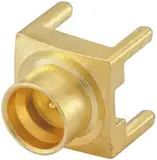 Rosenberger Stecker Koaxialsteckverbinder SMP-Steckverbinder, PCB, Löt-Anschluss, 50Ω, Gerade