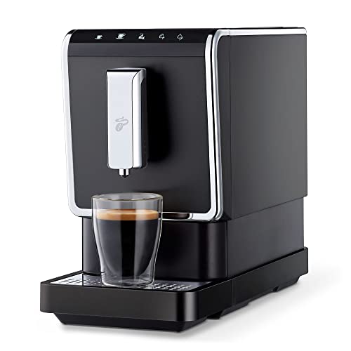 Tchibo Kaffeevollautomat Esperto Caffè für Caffè Crema und Espresso, Anthrazit