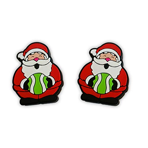 Tito Sports Tennis Dämpfer Weihnachtsmann 2er Set - Santa Tennisdämpfer - Weihnachtliche Vibrationsdämpfer …