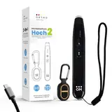 Mückenschutz Hoch2 – Insekten fernhalten & Stiche lindern mit 2 aufladbaren Geräten: USB-C Wärmestift & Ultraschall-Mückenschutz, ohne Chemie
