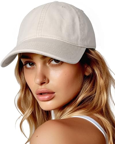 FURTALK Damen Vintage BaseCap Baumwolle Verstellbare Baseball Cap