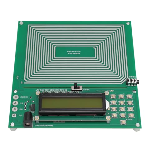 Schumann Frequenz Generator, 0.01-100000Hz Schumann Frequenzgeneratoren Signalgenerator Einstellbarer Niederfrequenz Impulsgenerator, für Klangverbesserung und Einschlafhilfe