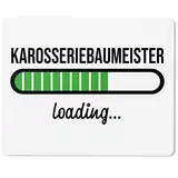JUNIWORDS Mauspad Mousepad, Karosseriebaumeister Loading (6202302)