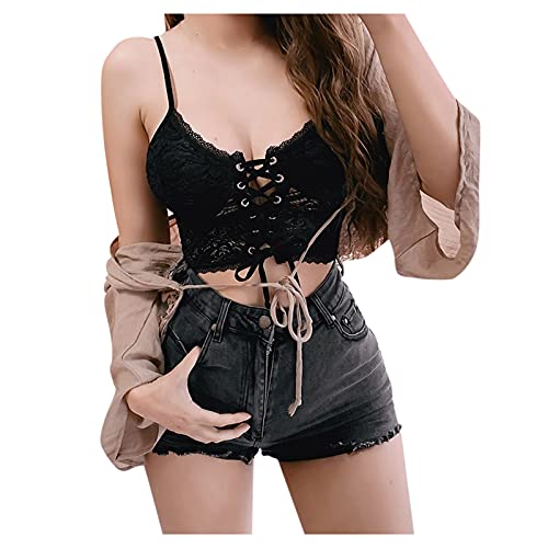 Sensuales Dessous Damen Set - Spitze Babydoll mit Push-up BH, Höschen und Harness-Elementen - Reizvolle Lingerie für eine faszinierende Erscheinung