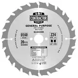 CMT ORANGE TOOLS K16024H - KREISSÄGEBLÄTT FÜR LÄNGS-UND QUERSCHNITT HW 160x2.2/1.4x20