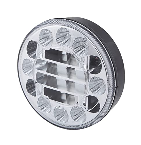 HELLA VALUEFIT Blinkleuchte - LED - 12V / 24V - Anbau/geschraubt - Stecker: offene Kabelenden - vorne - Menge: 1 - 2BE 357 027-061, silber