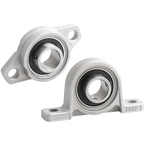 Mounted bearing 1 Stück Zinklegierung Durchmesser 8 mm bis 30 mm Bohrung Kugellager Stehlager montierte Unterstützung Kfl08 Kfl000 Kfl001 Kp08 Kp000 Kp001 Kp002 for Ball Bearing Skate Bearings ( Size