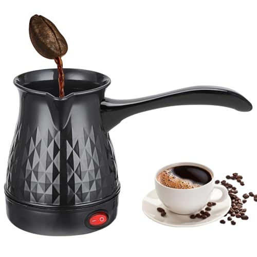 Umllpet Türkischer Kaffeekocher, 500 ML Türkische Kaffeekanne, Espressokocher Induktion, Türkische Cezve-Kaffeekanne, Mokkakanne, Milchkanne, Türkischer Kaffeekocher, Mocha Turkish Coffee Pot