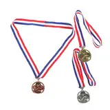 Anneome Metallmedaillen Für Schwimmveranstaltungen 3 Stück Schulsportauszeichnungen Dekorative Schwimmwettbewerbsmedaillen