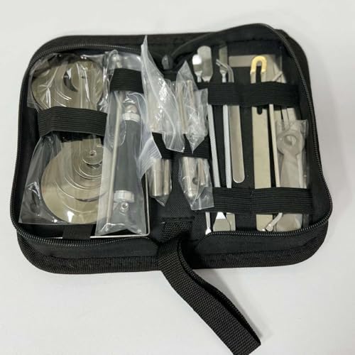 Instrumenten-Reparatur-Set für Saxophon, Klarinette, Flöte und Oboe mit praktischer Aufbewahrungsbox